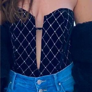 Signature8 strapless corset from Urban Outfitters